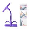 Yoga exercise band Pedal Puller Band 4-Tube Elastic Pull Rope weerstandstrainer Resistance Bands For Abdomen Waist Arm Equipment