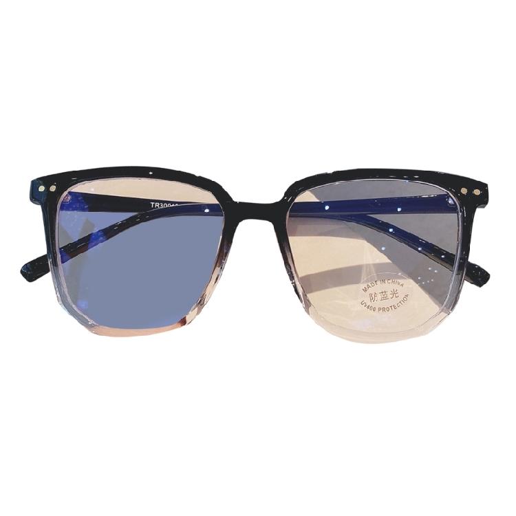 Glasses Lightweight Oversized Frame for Women Men Teenagers for Everyday Use Cosplay Fashionable Photo Props