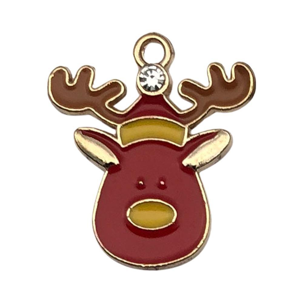 140 Kinds Of Christmas Drips Santa Claus Snowman Snowflake Deer Earrings Bracelet Pendant Diy Jewelry Accessories