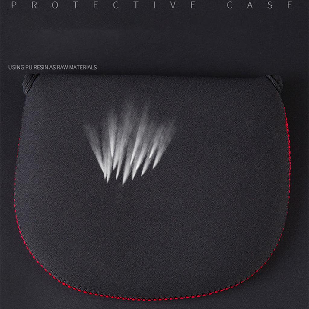 Pokrowiec na kołowrotek wędkarski, odporny na wstrząsy pokrowiec na kołowrotek wędkarski, pokrowiec na kołowrotek spinningowy, 5 różnych specyfikacji