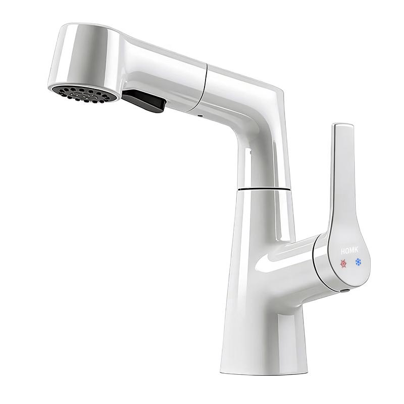 HOMK Pull-Out Bathroom Sink Faucet