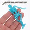 PRETYZOOM 15Pcs Halloween Stretchy Skeleton Toys Skull Sticky Toys Squeeze Toys Bendable Man for Party Favors Goody Bag Fillers Classroom Prizes