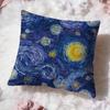 Starry Sky Texture Cushion Cover Premium Comfort Reversible Pillow Cove Two In One Design for Any Room  Car Interior