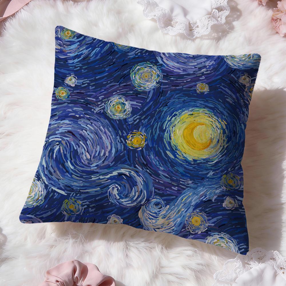 Starry Sky Texture Cushion Cover Premium Comfort Reversible Pillow Cove Two In One Design for Any Room Car Interior