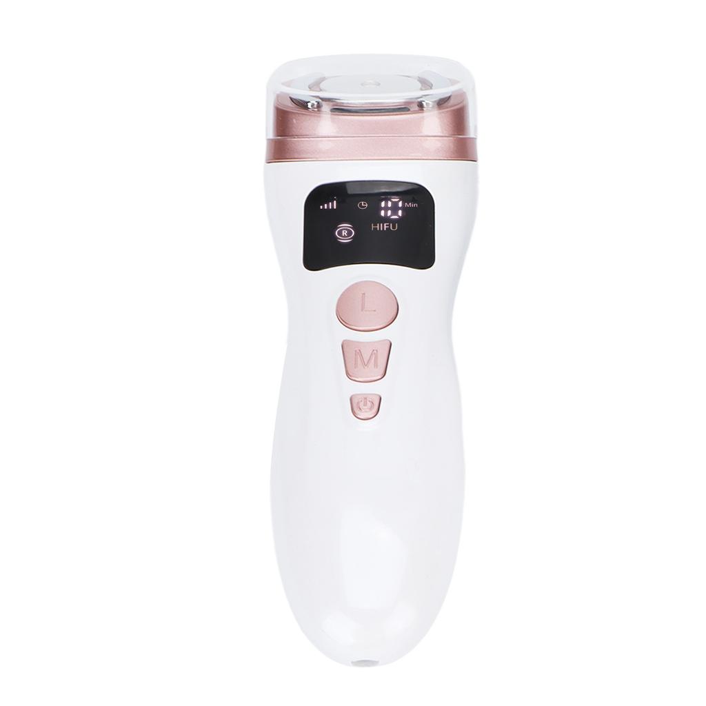 Mini Ultrasonic Skin Beauty Machine 5 Gears 3 Modes Skin Rejuvenation Caring Device 100‑240VEU Plug