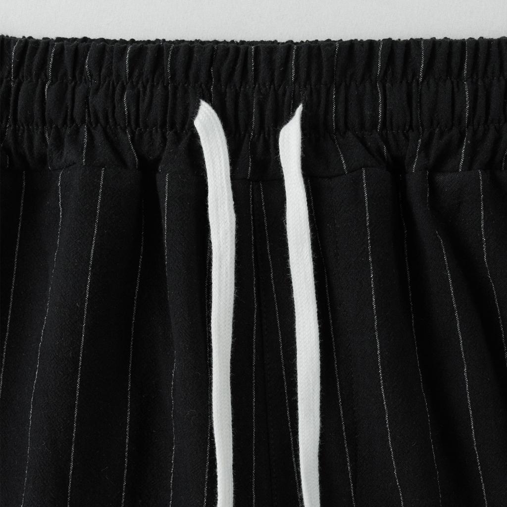 Herren Sommer Lässige Gestreifte Tunnelzug Atmungsaktive Hose