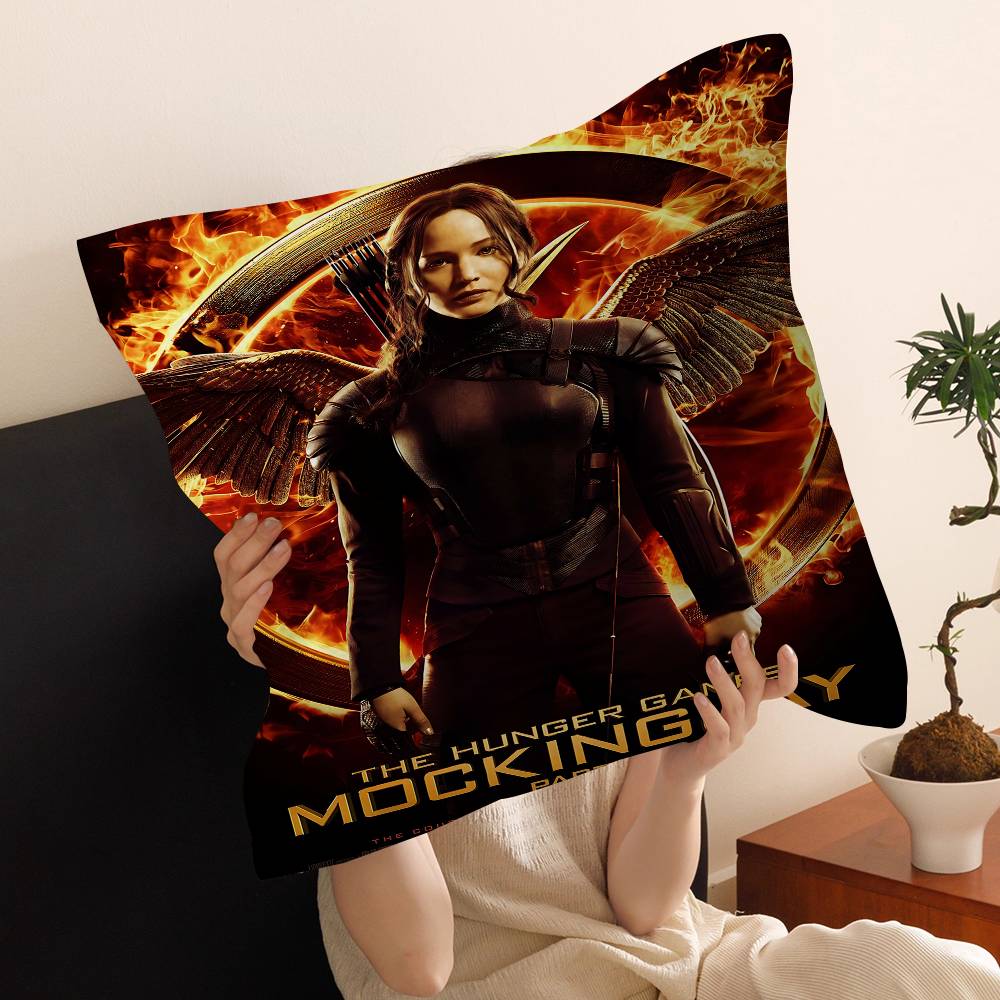 The Hunger Games 3 Anime Personalized Pillow Dust Cover Bedroom Kids Party Decoration Pillowcase Birthday Children Gift