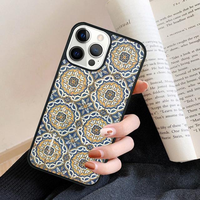 Portuguese Tiles Phone Case Cover For iPhone 17 Air 16 15 14 plus 12 13 pro max coque Shell Fundas