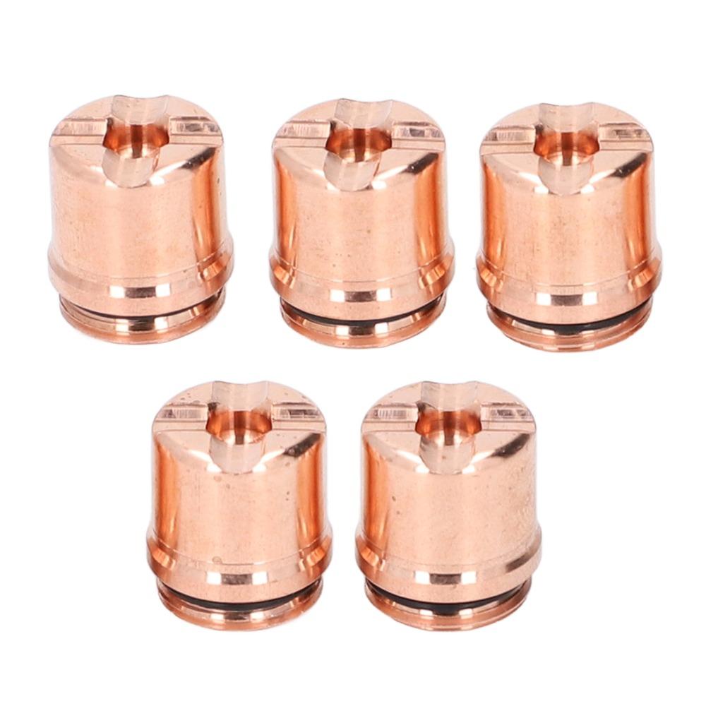 5pcs Amperage Rating 30-120A Plasma Shield Cap For Plasma Cutting Torch
