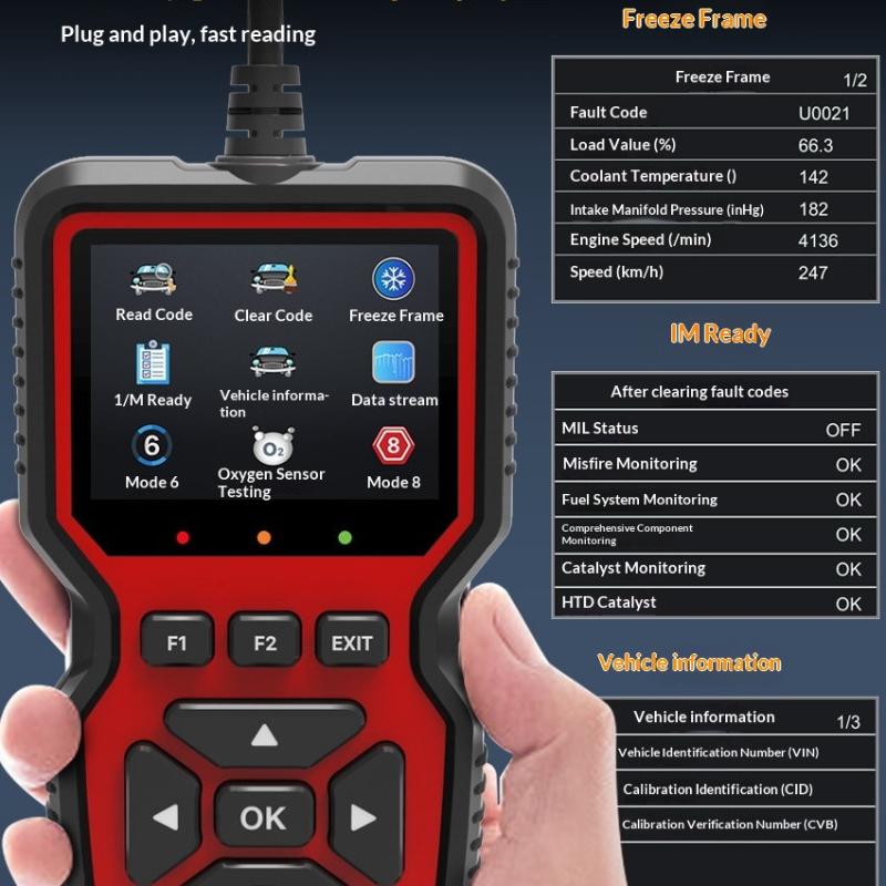 Automotive Obd2 Scanner V519 Professional Usb Powered Diagnostic Tool For Comprehensive Car System Analysis one size