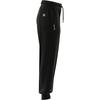 Adidas Solid Color Logo Jogger Knit Sports Pants Women Bottoms Black IC0806