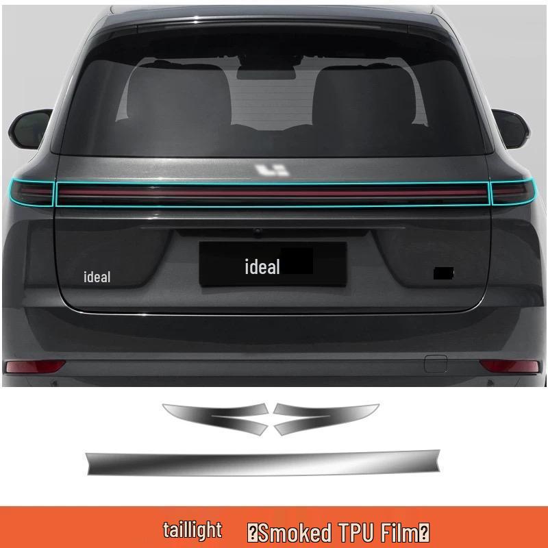 

Star Ring Color-Changing Film Red Sticker L6-L9 Daytime Running Lights with Scratch-Resistant Protection Transparent - Single Layer