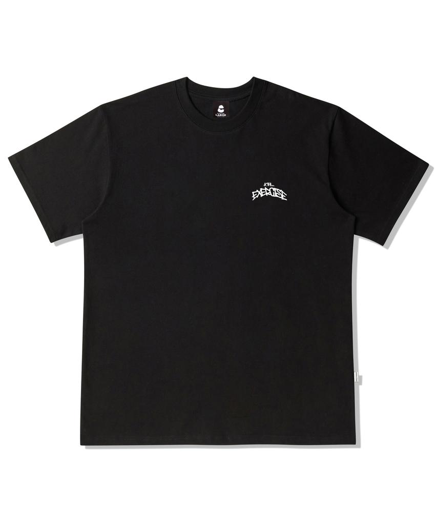 EXERCISE Back Athletic Cloud T-Shirt_Black