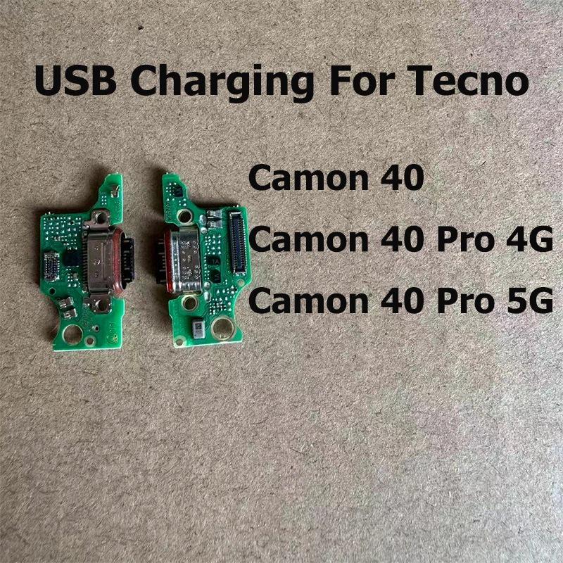Small Tail Plug Board for Tecno Camon 40 Pro (4G/5G) with USB Fast Charging Port