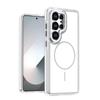 Dual Color Magnetic TPU+Acrylic Phone Case For Samsung Galaxy S26+ 5G, Anti-Yellow Shockproof Transparent Protective Cover