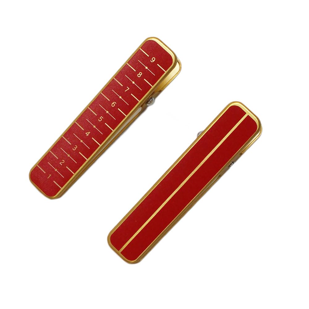 [hgc025] Kimono Clip, Handy Clip with Measuring Mark, Large Size, 2 Pieces per Box, Made in Japan [Kimono Biyori]