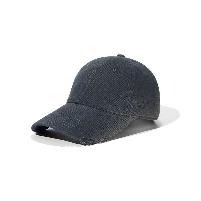 Do Old Holes Baseball Hat Personality Soft Top Men and Women Versatile Small Gradual Change Shading Cap