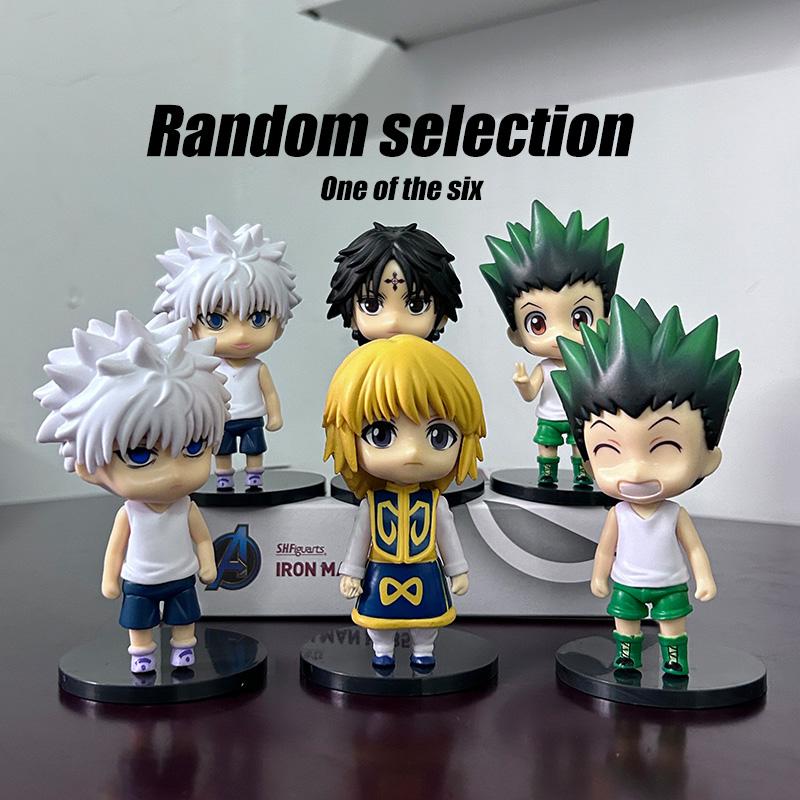 

Hunter x Hunter Action Figure Toys PVC Cartoon Jay Flix Hisoka Kurapika Model Animation Doll Toys Kid Gift Random 1Pc Random 1Pc