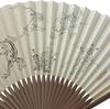 of Frolicking Fan National Treasure A stylish and cute fan featuring a sumo wrestler made in unisex and a charming picture scroll Made in Japan for