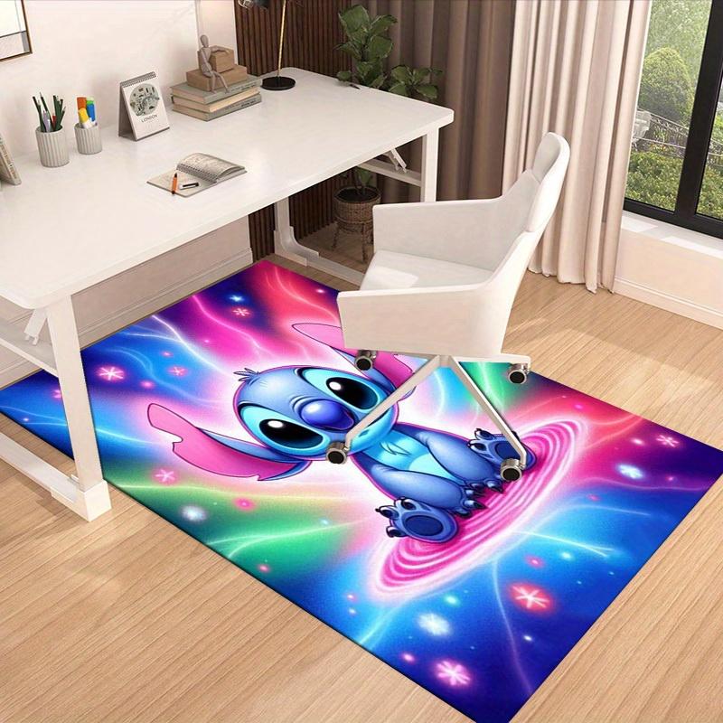 1pc. Cute Stitch Design Home Decor Rug Office Carpet Floor Mat Outdoor Blanket Gift for Room Decorationz0410138