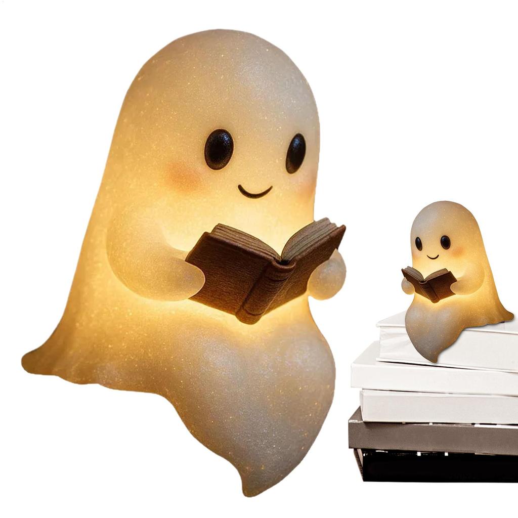 Ghost Light Ghost Lamp Scary Reading Book Design Lighting Halloween Ghost Light Led Lighting Reading Book Design  Night Light