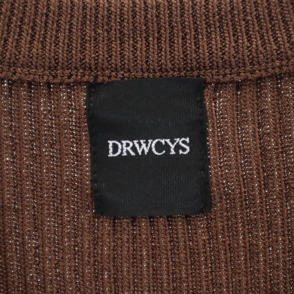 DRWCYS No Sleeve Knit One Piece 1 Brown Women Used