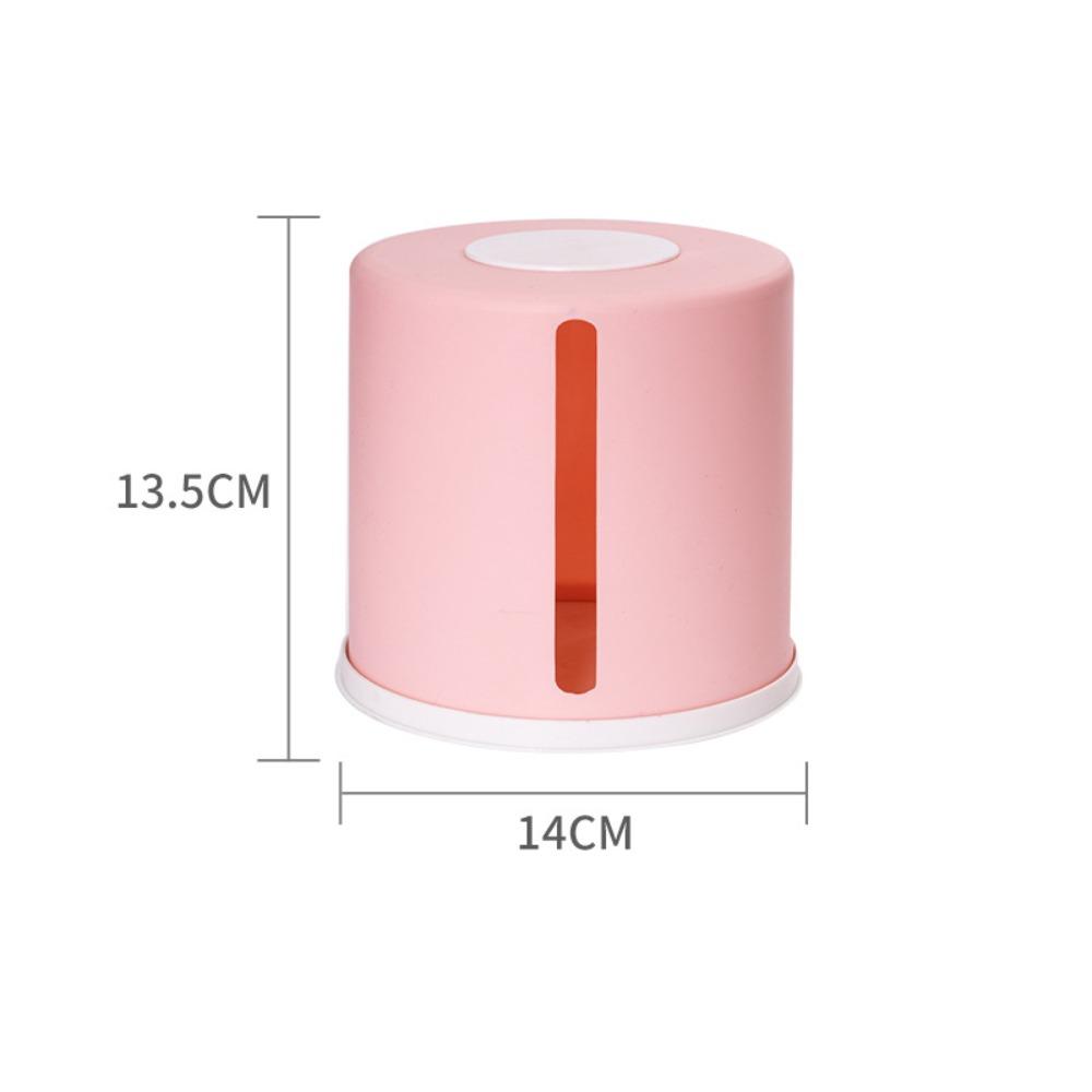 Cylinder Paper Towel Box Plastic Napkin Holder New Roll Tissue Box Household Use