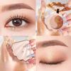 Colorful and Charming Eye Shadow, Fine Powder, Smooth Application, Soft and Non-flying Powder, Matte Mashed Potato Texture