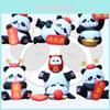 Creative Pvc Panda Figurine From New Trendy Collection Perfect For Room Decoration And Cake Display Gifts