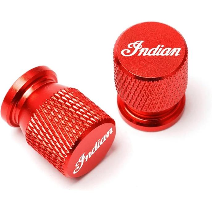 Motorcycle Accessories CNC Tire Valve Caps Air Stem Cover Plugs Compatible with Indian FTR 1200 S FTR1200 Carbon/Rally Chief Vintage Scout(Black)