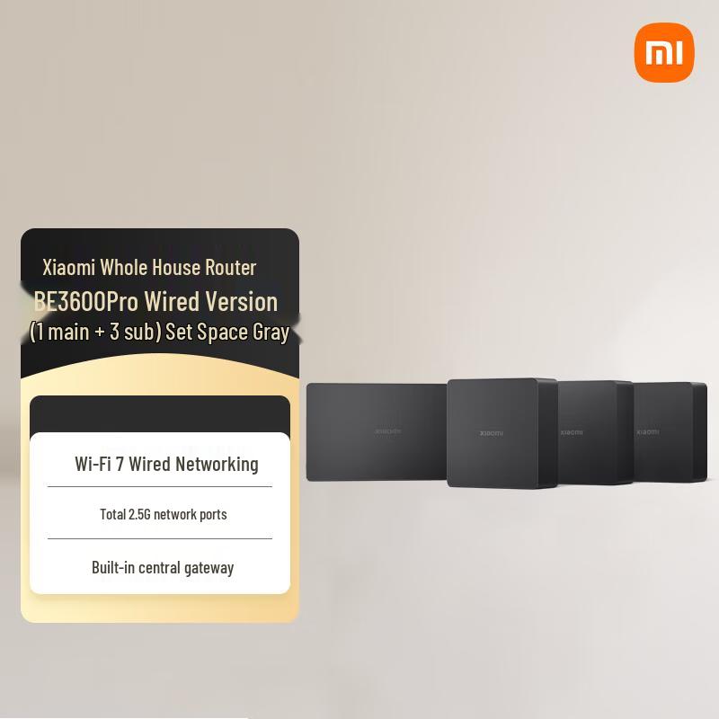 

Система роутерів Xiaomi BE3600Pro Wi-Fi 7 для всього будинку