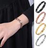 Galvanische Sieraden Dames Armband Micro-gezet Strass Ingelegd Blad Accessoire Ontwerp