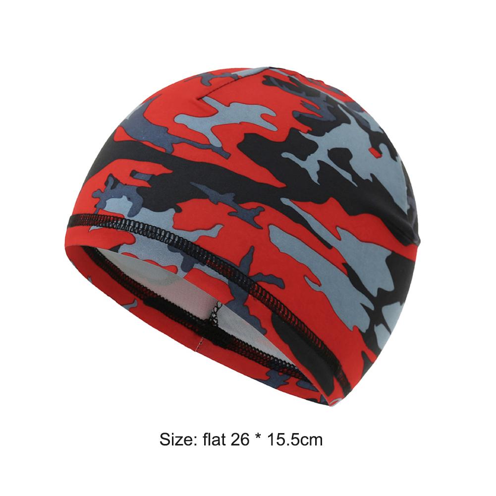 Cycling Helmet Cap Ice Cloth Motorcycle Sports Hat Bicycle Headscarf Helmet Quick Drying Sweat Wicking Hat Run Cooling Skull Cap