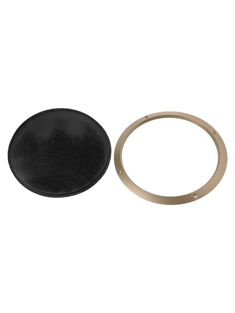 Black Spray Treatment Gold Mesh Enclosure Speaker Net Cover