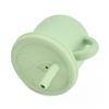 Water Cup Soft Leakproof Silicone Baby Straw Feeding Drinking Glass Home