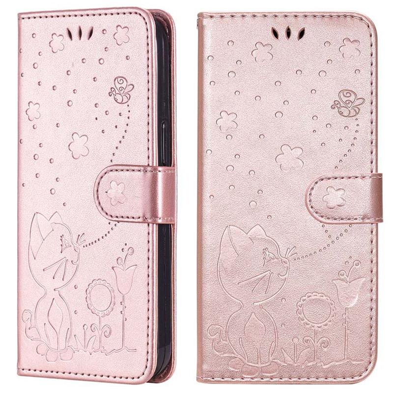 Skórzane Etui na Telefon Do Samsung Galaxy A17 A27 A37 A57 A16 A26 A36 A56 A15 A25 A35 A55 A14 A24 A34 A54 A 57 5G Portfel z Klapką
