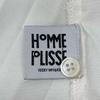 HOMME PLISSE ISSEY MIYAKE HP53FJ001 White Short Sleeve Pleated Shirt Tops 2 whiteUsed