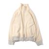 Horlisun Willow Collar Zip Up Jacket Cream