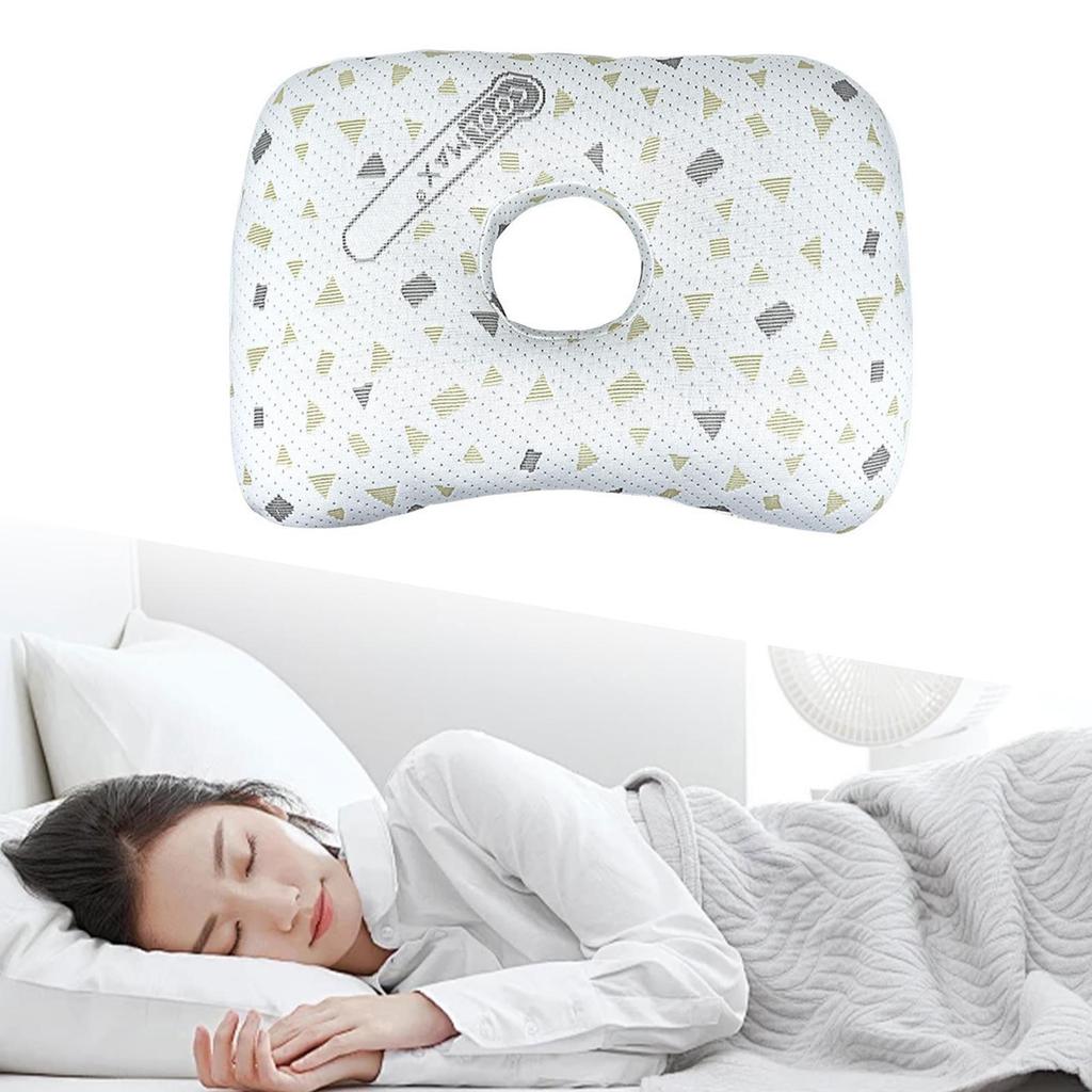 Cotton Filling Pillow Designed for Ear Piercing Comfort