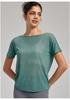 Summer Sport Cover-up: Women's Thin, Drapey, Sexy Back Yoga & Fitness Top