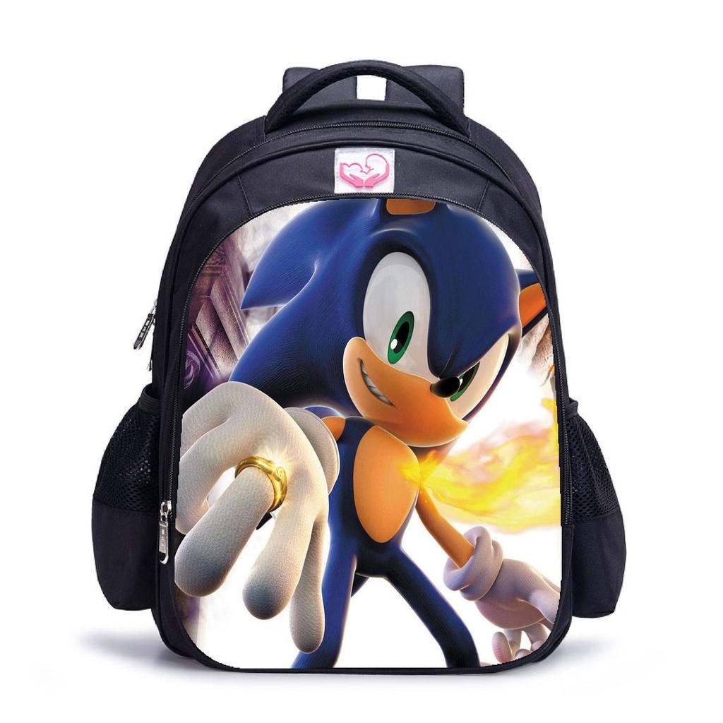 Sonic Schülerrucksack Große Kapazität Wasserdicht und Verschleißfest Kinderrucksack