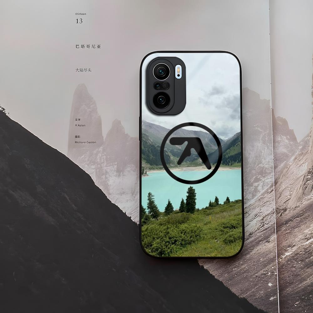 Aphex Twin Symbol Logo Phone Case Tempered Glass For Xiaomi 15 14 12 Lite Pro 13 11t Lite POCO M6 M5 X6 X5 X3 F5 F6 Pro Cover
