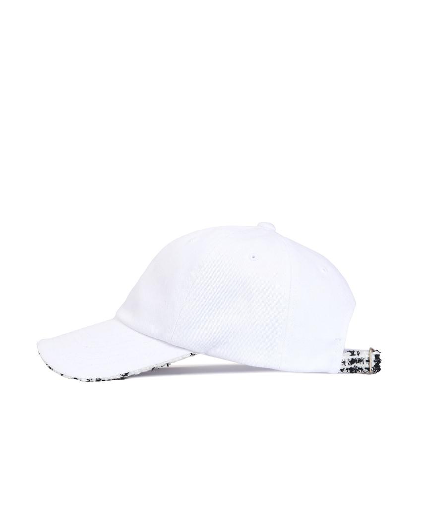 BLACKBLOND Vividi Tweed Cap (White)