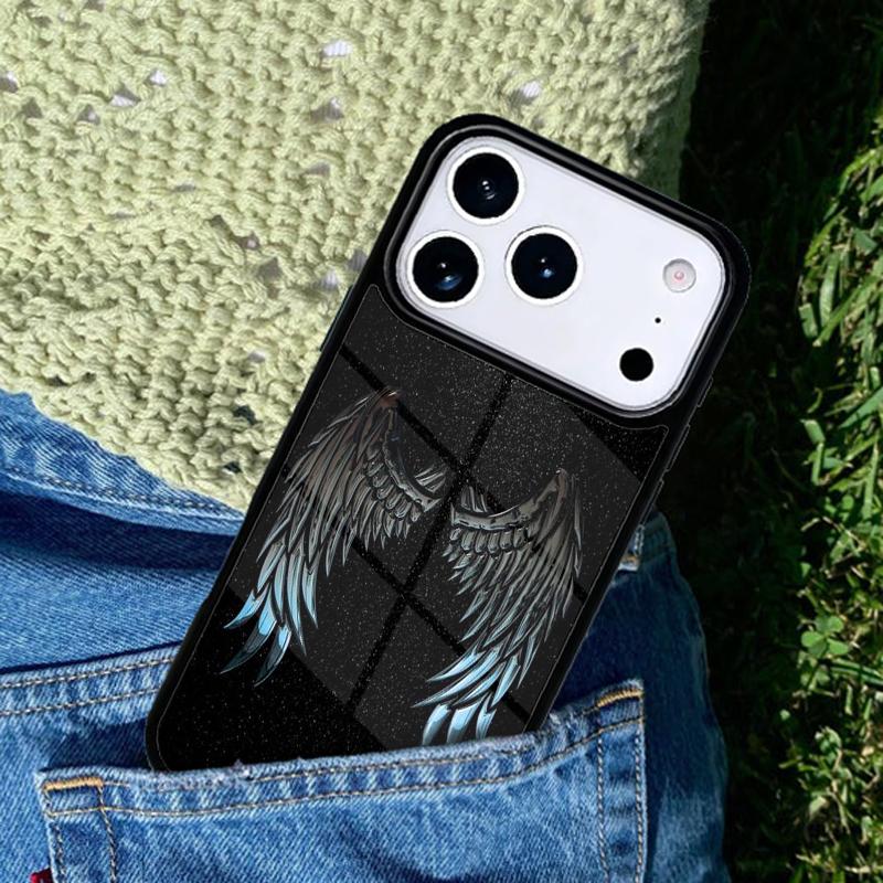 American TV Lucifer Angel Phone Case Cover for IPhone 11 12 13 14 15 16e 17 Pro Max Coque for IPhone 17 Air