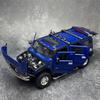 Car diecast model 1/18 Hummer H2 car model static display holiday gift collection