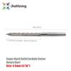 1 Pair 4.5mm Super Hard Solid Carbide Cutter Rotary Burrs Carbon Steel Pneumatic Drill Bit Patch Plug Tire Repair Tool