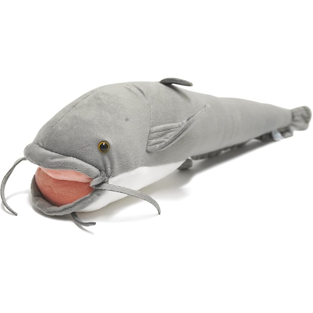 Exciting Illustrated Guide - Freshwater Creatures Plush Animal (Catfish)