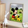 Disney diamond art painting kit Mickey and Pluto 5D handmade diy diamond painting, home wall decoration