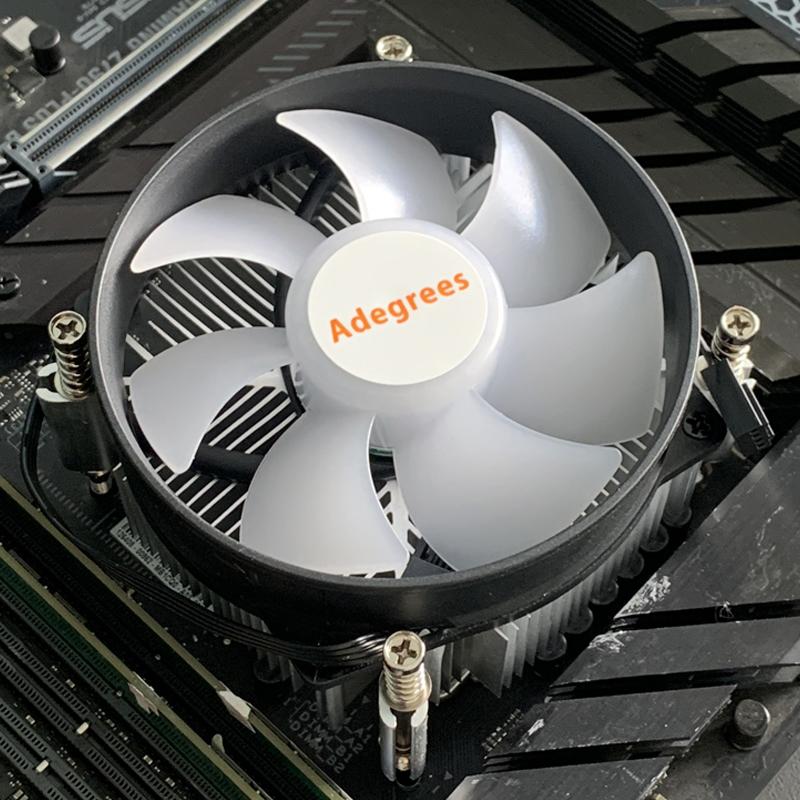 CPU Air Cooler 4PIN Copper Core 90MM RGB PC Processors Cooler for Intel 1150/1151/1155/1156/1700/1200/1366/2011/2011-3/X99/X79
