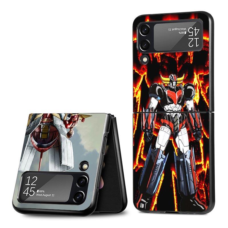 Manga Mazinger Z Anime Z Flip 7 Phnoe Case For Samsung Z Flip 6 5 4 3 5G Galaxy ZFlip7 ZFlip4 ZFlip5 ZFlip6 ZFlip3 Phone Cover 4